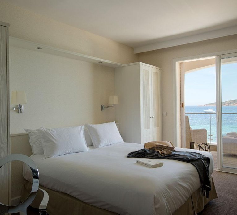 chambre supérieur vue sur mer hôtel spa à Porto-Vecchio en corse