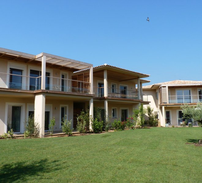 Jardin appartements hôtels luxe et spa à porto-vecchio