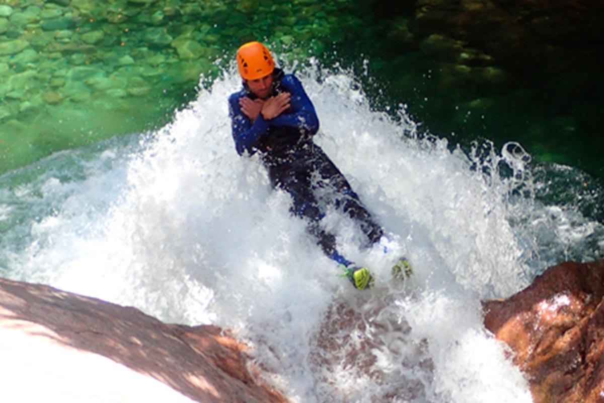 aquacanyon activités à Porto-Vecchio Le Pinarello hotel